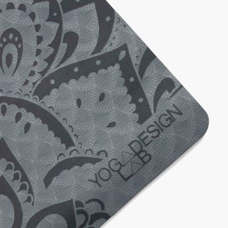 Yoga Design Lab Flow Pure 6 mm green Mandala Charcoal yoga mat 3
