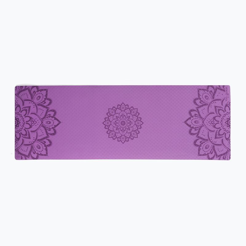 Yoga Design Lab Flow Pure 6 mm purple Mandala Lavender yoga mat 2