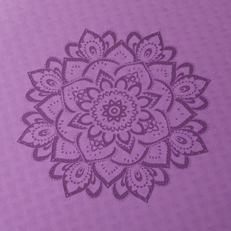 Yoga Design Lab Flow Pure 6 mm purple Mandala Lavender yoga mat 4