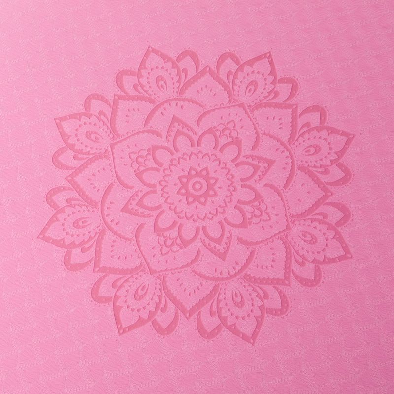 Yoga Design Lab Flow Pure 6 mm pink Mandala Rose yoga mat 4