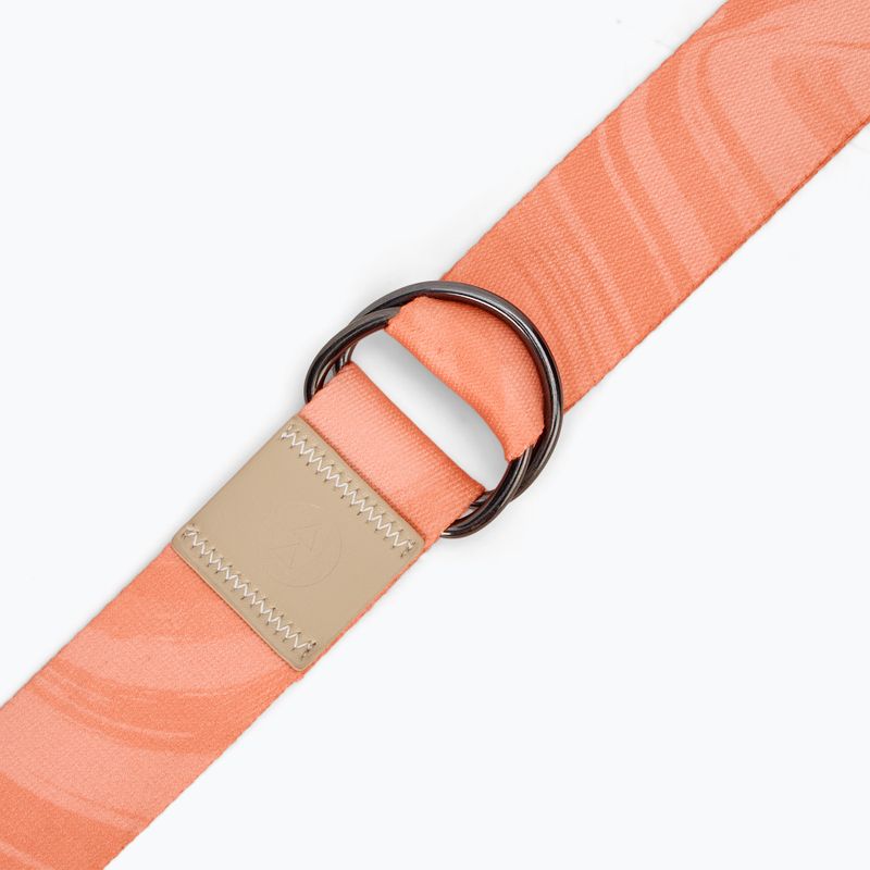 Yoga belt Yoga Design Lab Strap coral 2