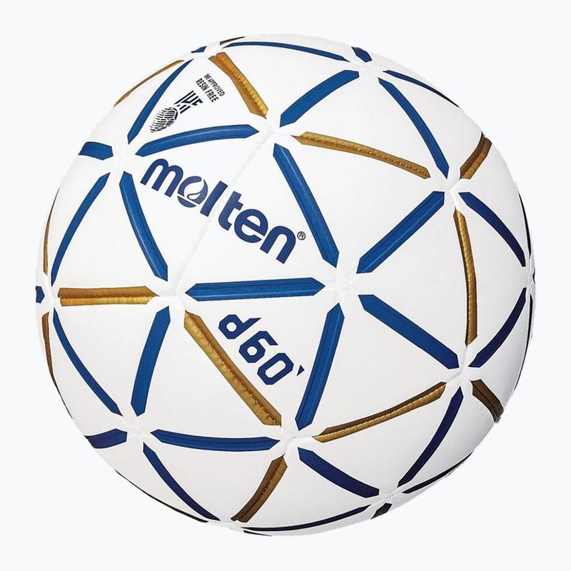 Handball Molten H1D4000-BW d60 IHF white size 1 2