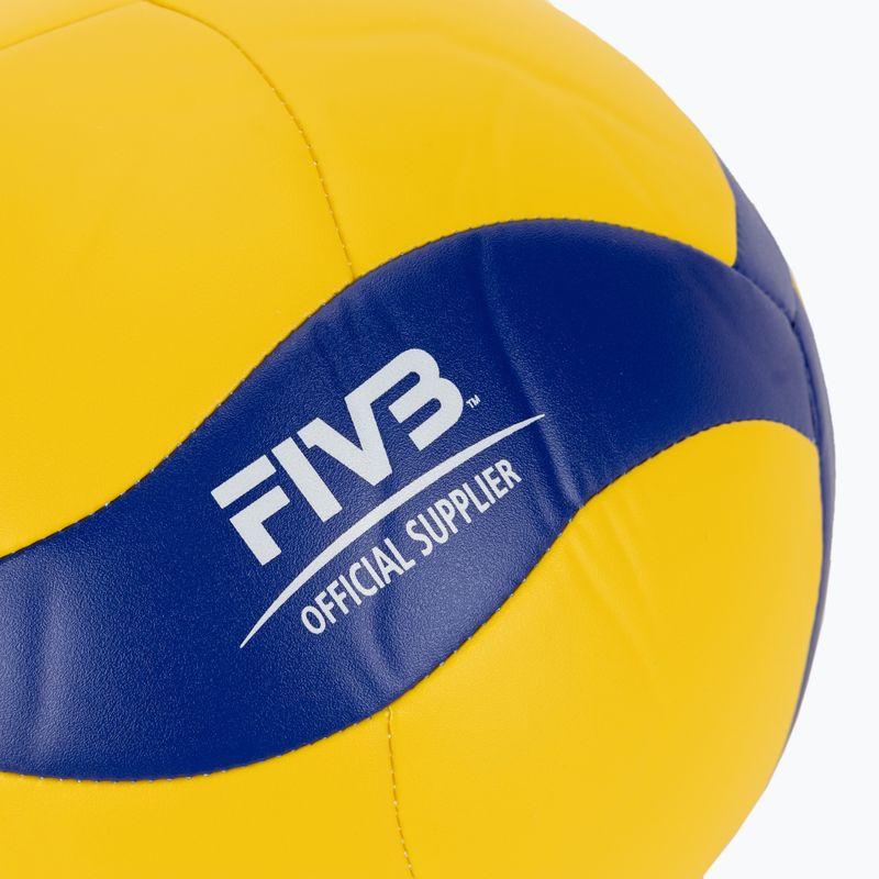 Mikasa volleyball V460 yellow/blue size 5 3