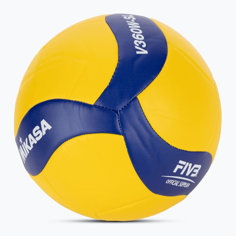 Mikasa volleyball V360 SL yellow/blue size 5 2