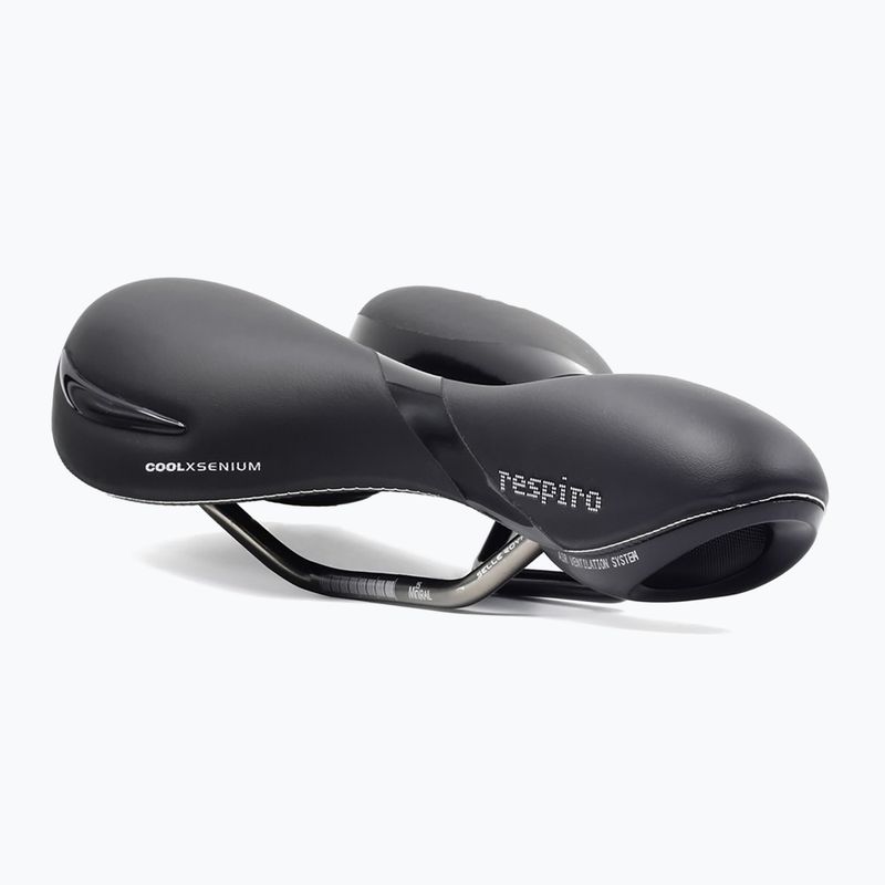Bike saddle Selle Royal Respiro Soft Athletic Straciatella 45St. black 4