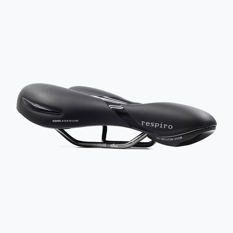 Bike saddle Selle Royal Respiro Soft Athletic Straciatella 45St. black 6