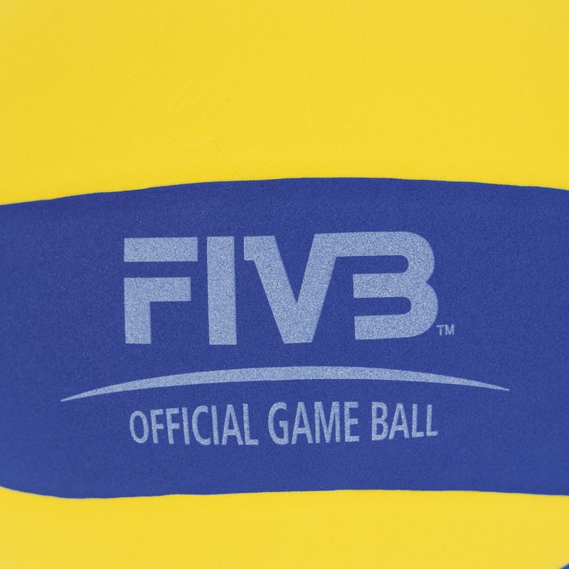 Mikasa SV335-V8 yellow/blue size 5 snow volleyball 4