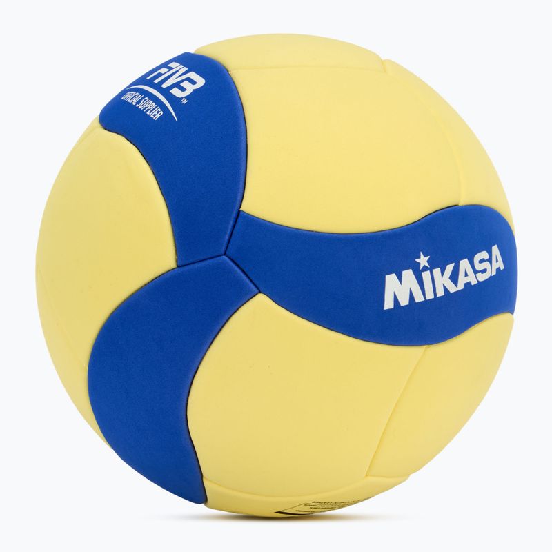 Mikasa volleyball VS123W yellow/blue size 5 2