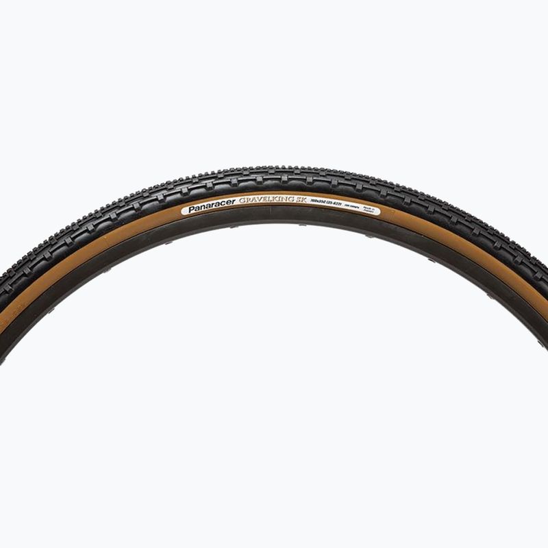 Bicycle tyre Panaracer GravelKing SK 700 x 43'' black/brown 3