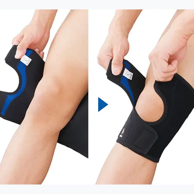 Zamst EK-1 knee stabiliser black 471801 8