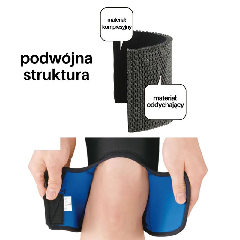 Zamst EK-1 knee stabiliser black 471801 9