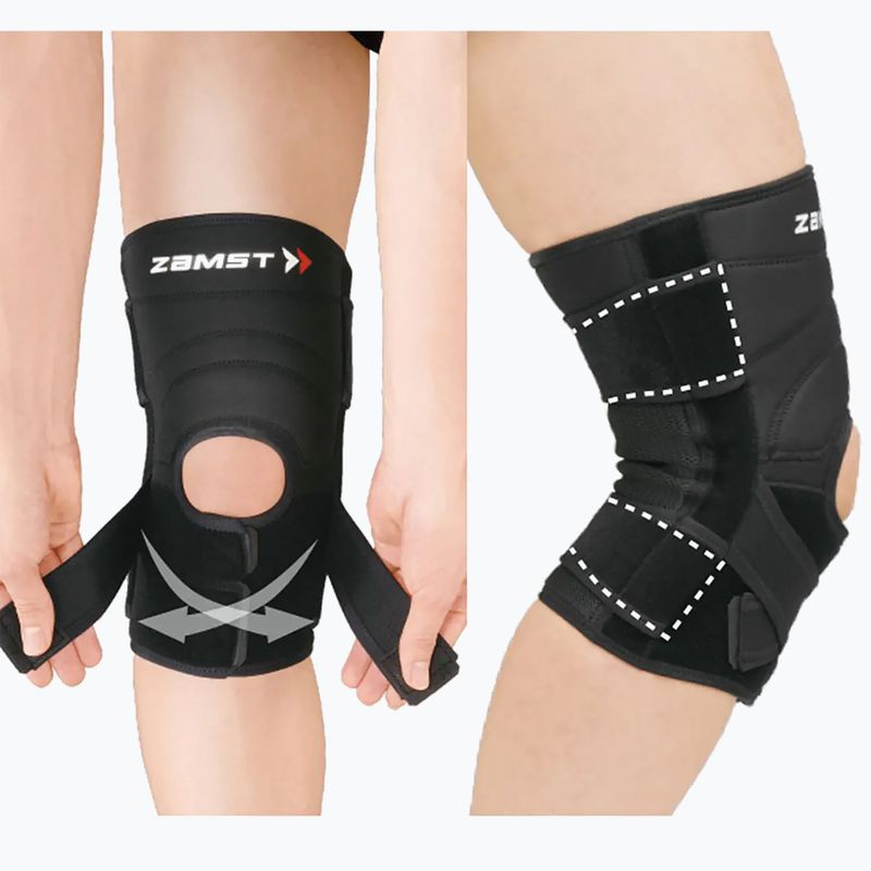 Zamst ZK-7 knee joint stablizer black 671701 12