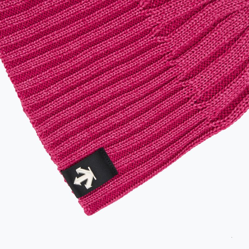 Descente winter beanie Lame Yarn amplitude magenta 3