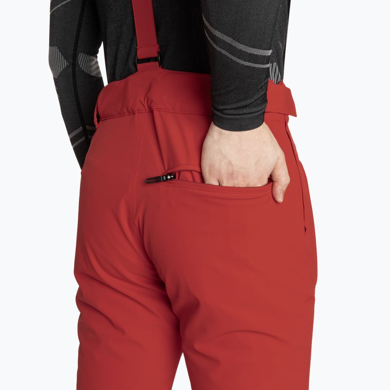 Men's ski trousers Descente Swiss electric red 6