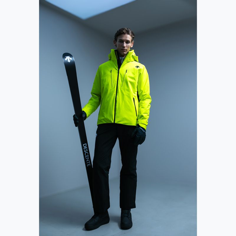 Men's ski trousers Descente Swiss Short black 2