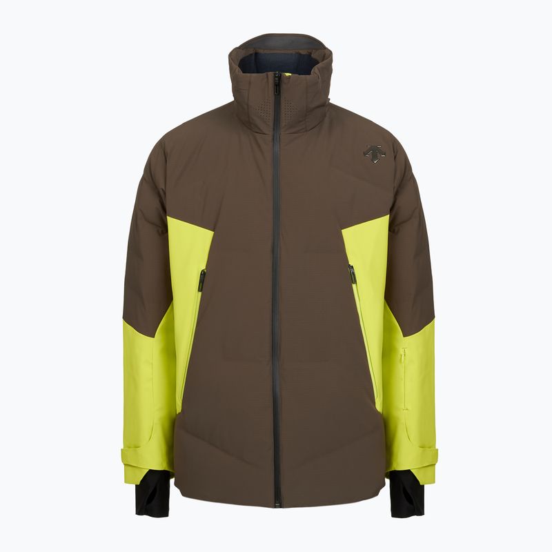 Men's Descente Hybrid Rip Down ski jacket giant yellow 9