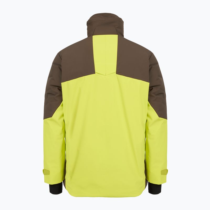 Men's Descente Hybrid Rip Down ski jacket giant yellow 10