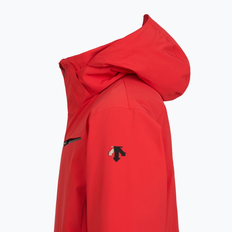 Men's ski jacket Descente Josh electric red 3