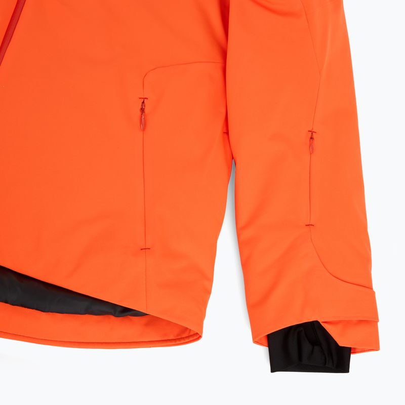 Men's Descente Angular Line ski jacket mandarin orange 3