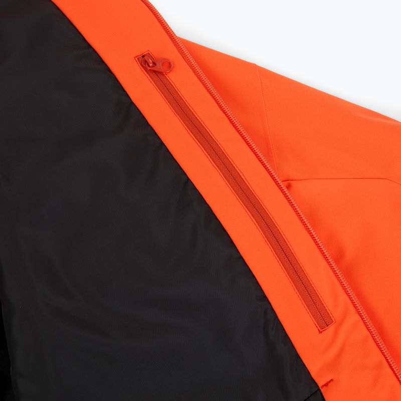 Men's Descente Angular Line ski jacket mandarin orange 6