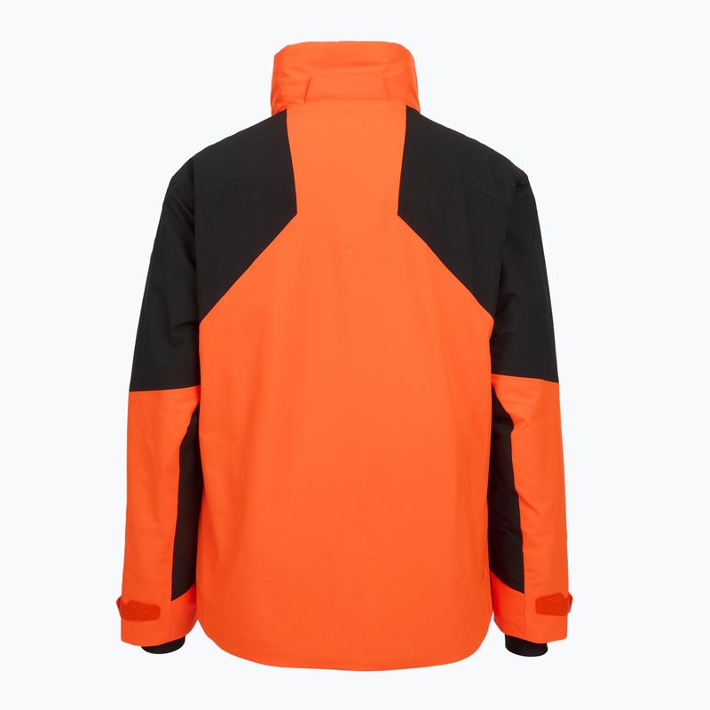 Men's Descente Insulated ski jacket mandarin orange 8