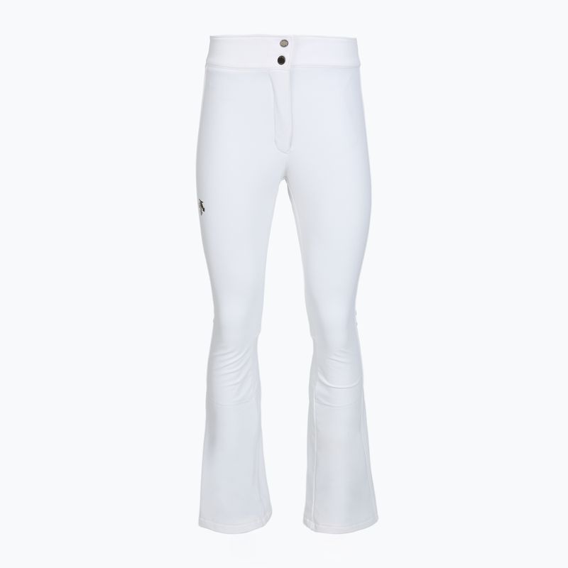 Women's ski trousers Descente Bonded Stretch super white