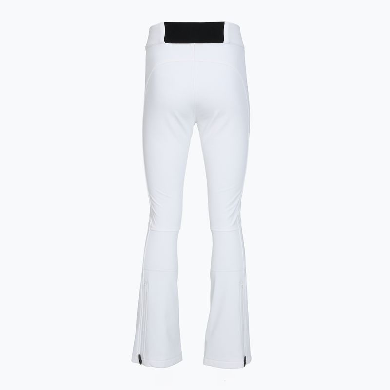Women's ski trousers Descente Bonded Stretch super white 2
