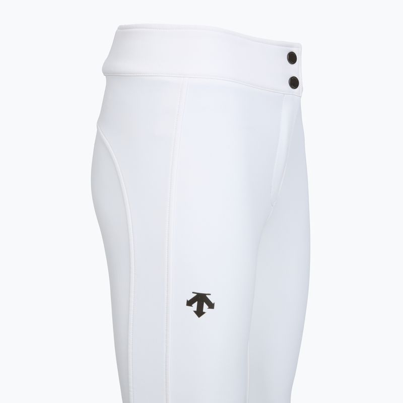 Women's ski trousers Descente Bonded Stretch super white 3