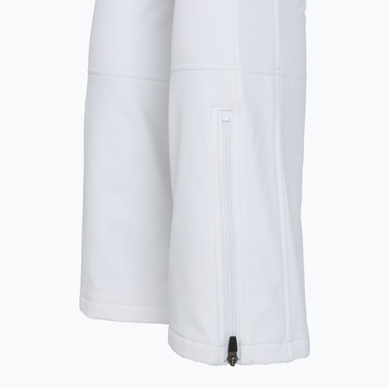 Women's ski trousers Descente Bonded Stretch super white 4