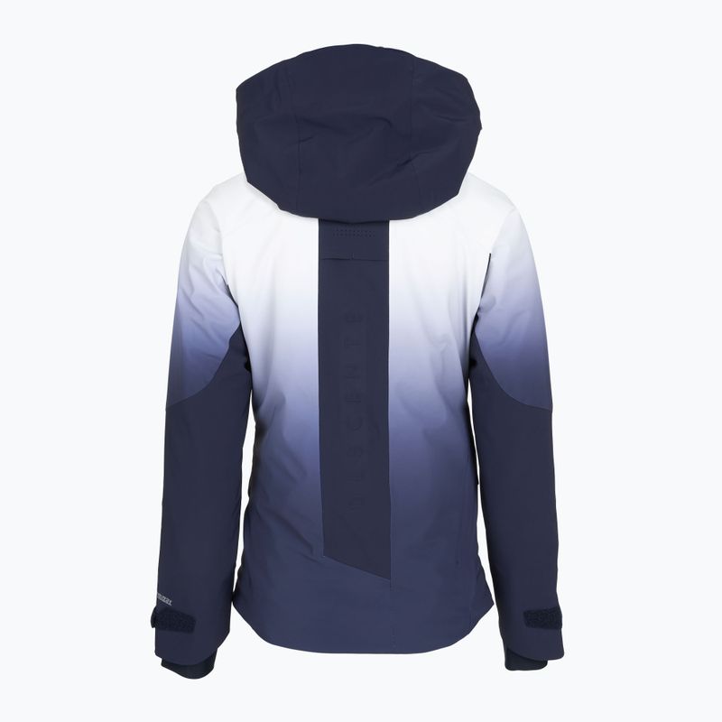 Women's ski jacket Descente Swiss Insulated dark night/white 2