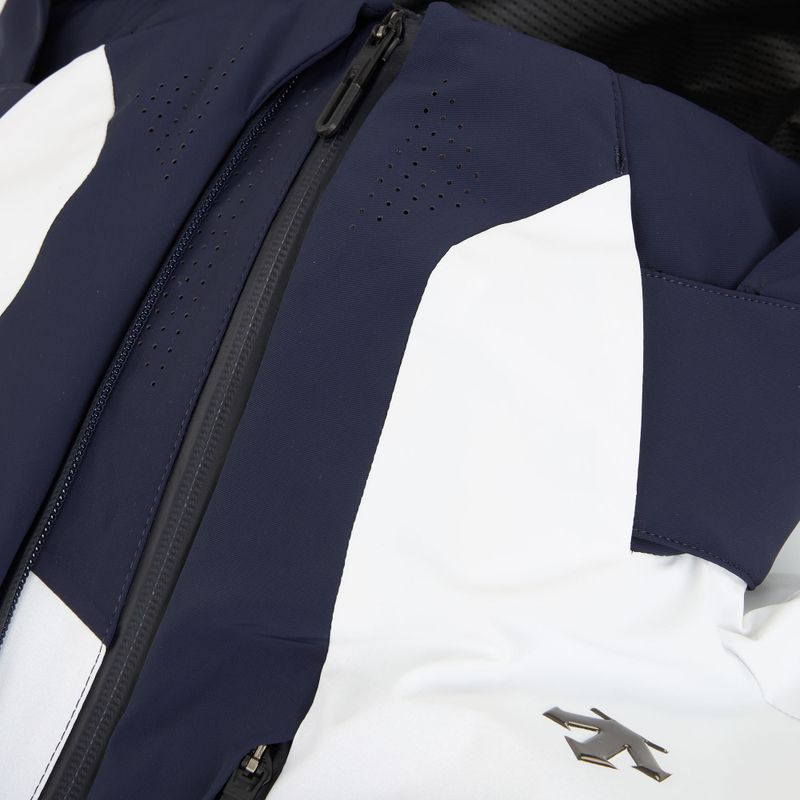 Women's ski jacket Descente Swiss Insulated dark night/white 4