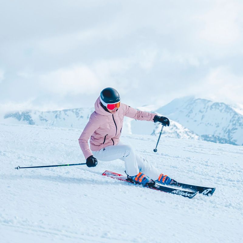 Women's ski jacket Descente Welded Down bloom pink 3