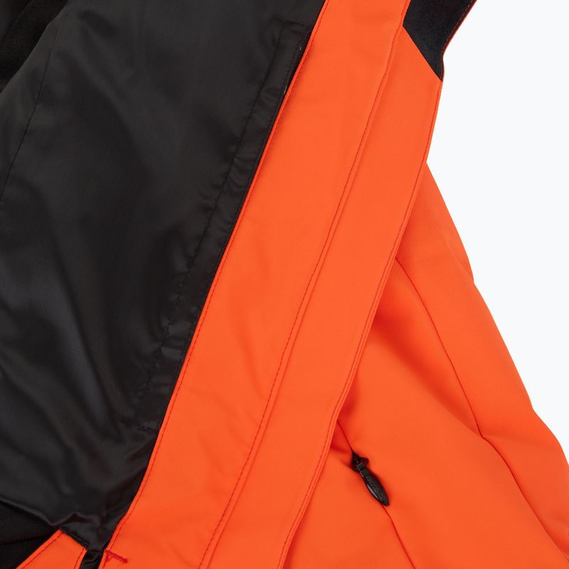 Women's ski jacket Descente Gradation Down mandarin orange 6