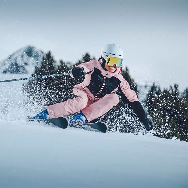 Women's ski jacket Descente Shoulder Shirring bloom pink 4