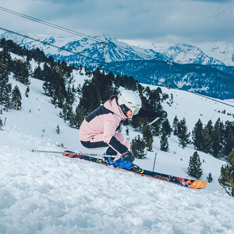 Women's ski jacket Descente Shoulder Shirring bloom pink 5