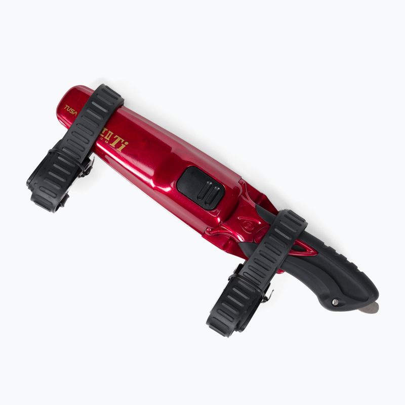 TUSA X-Pert II Titanium diving knife red FK-940 2
