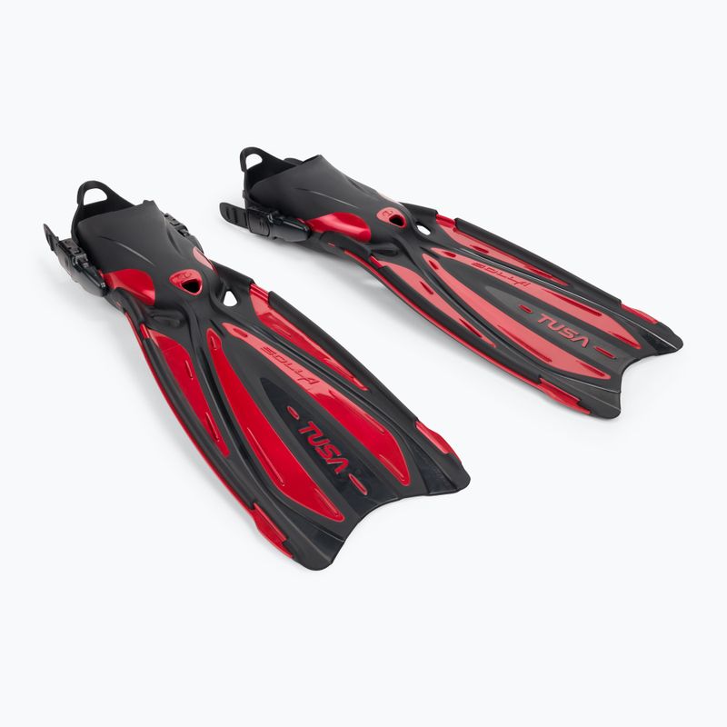 TUSA Solla Fin diving fins red SF-22