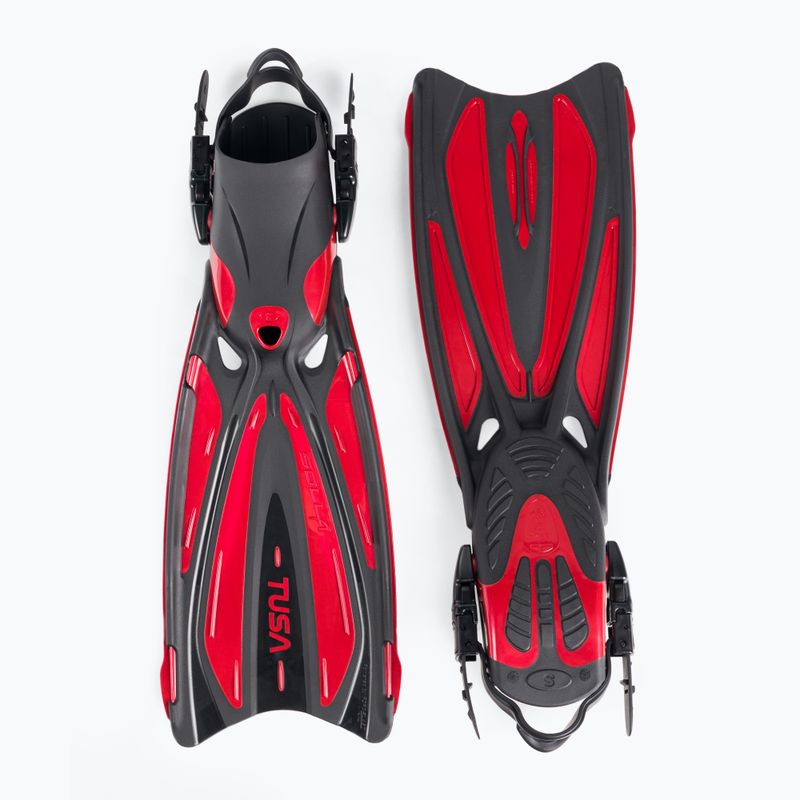 TUSA Solla Fin diving fins red SF-22 2