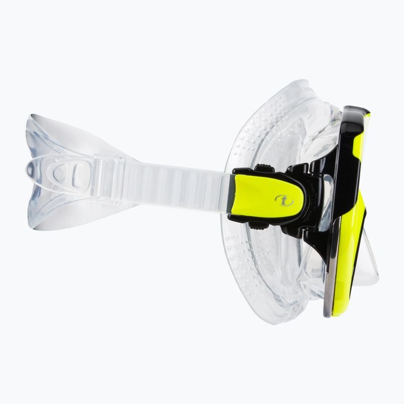 TUSA Freedom Hd Diving Mask Yellow Clear M-1001 3