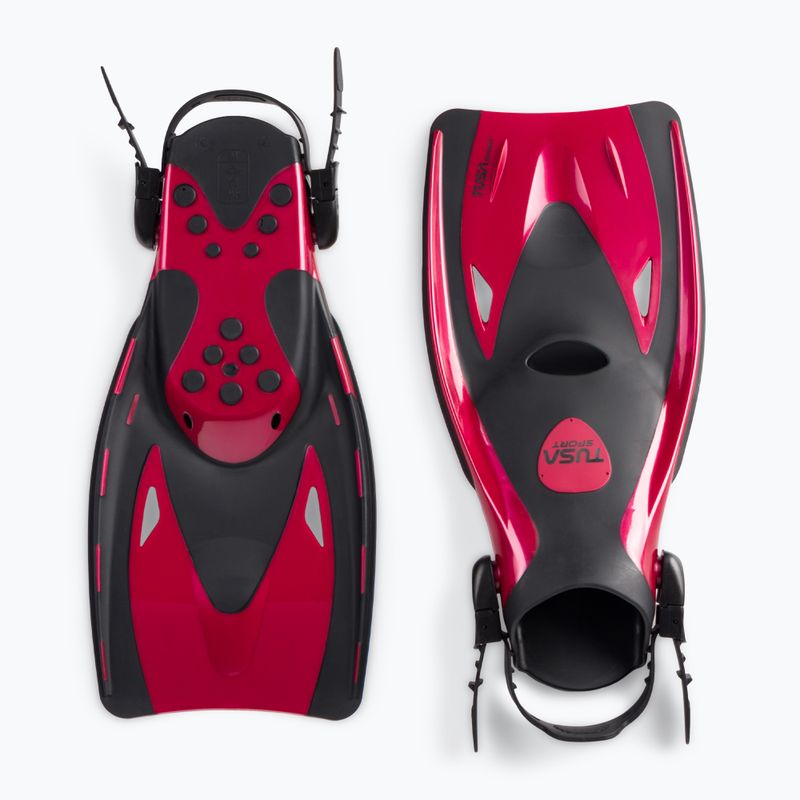 TUSA UF-21 diving fins red MDR 2