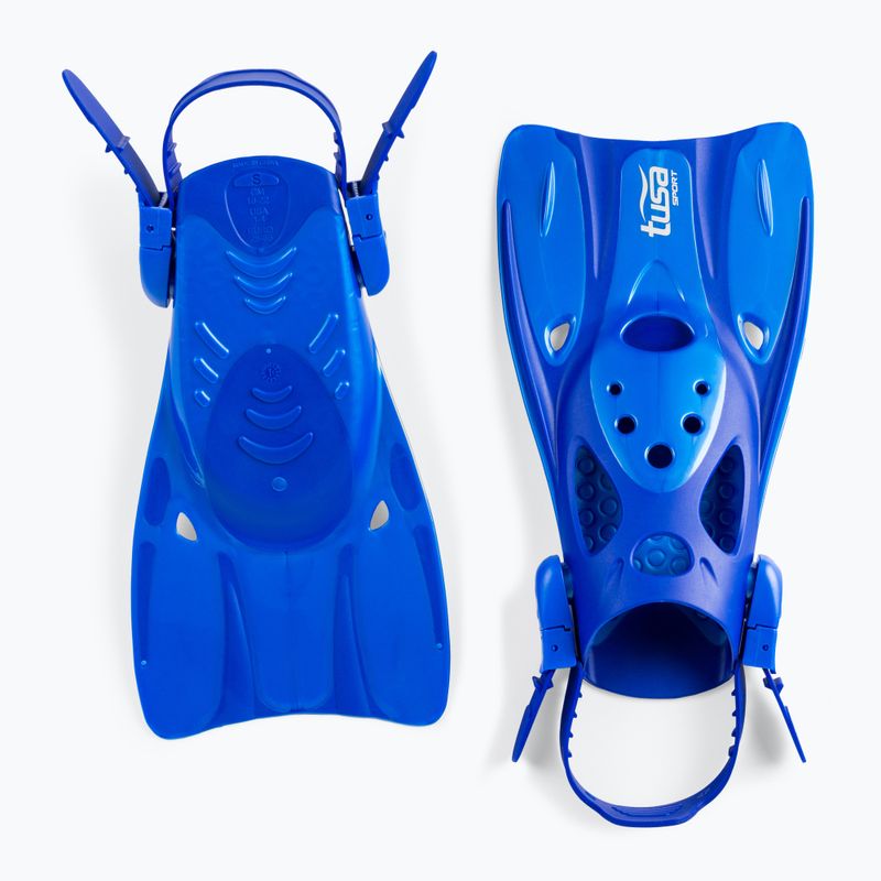 TUSA Sportstrap Snorkel Fin Blue UF 0103 2