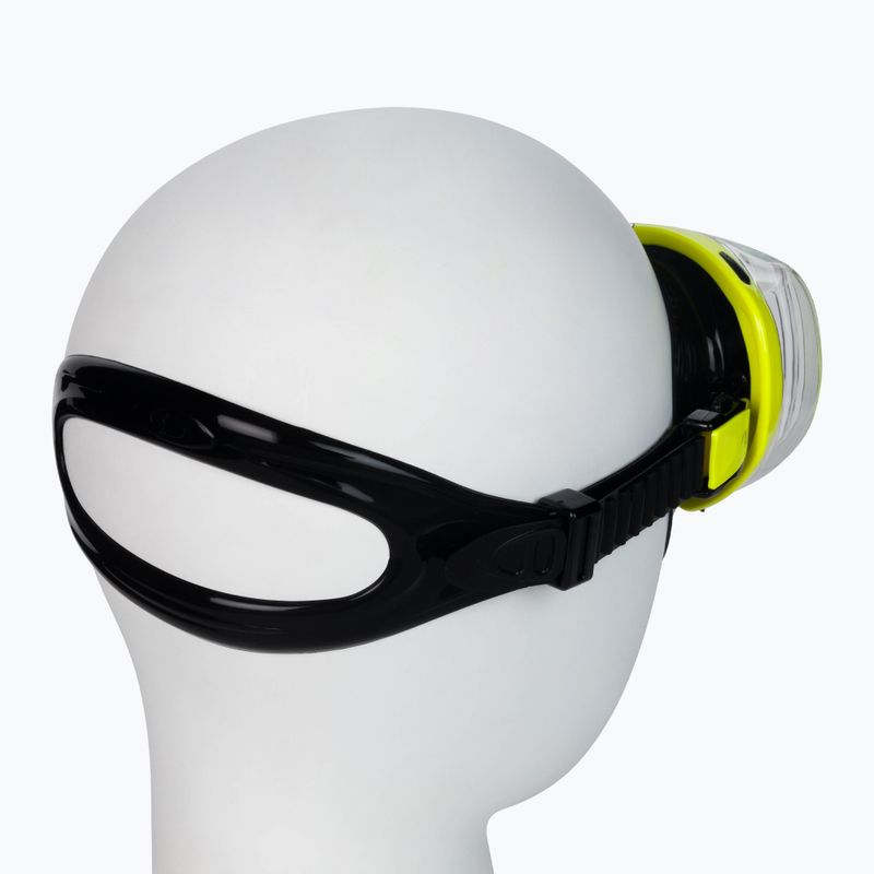 TUSA Tri-Quest Fd Mask diving mask black and yellow M-3001 3