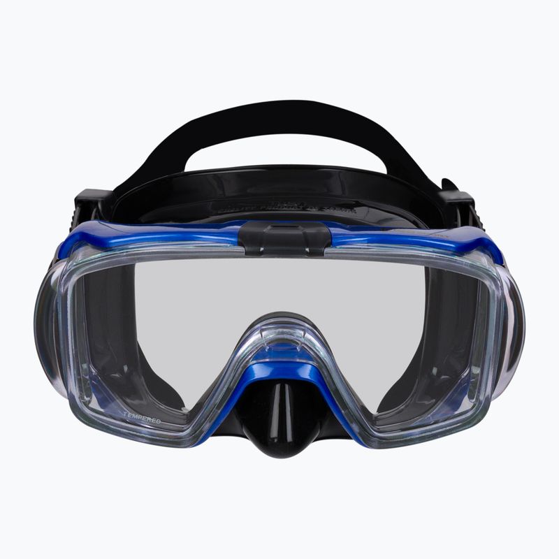 TUSA Visio Tri-Ex diving mask black-blue UM-31 2