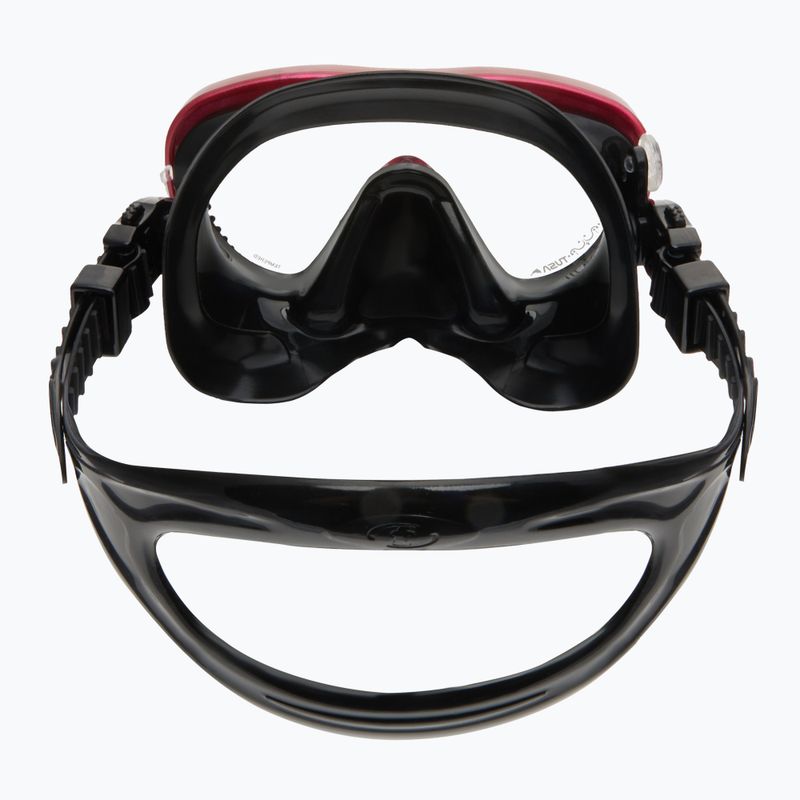 TUSA Tina Fd Diving Mask Black-Red M-1003 5