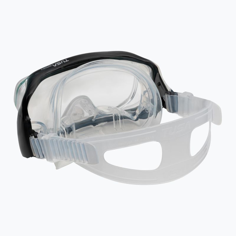 TUSA Imprex 3D diving set black/clear UC-3325P 4