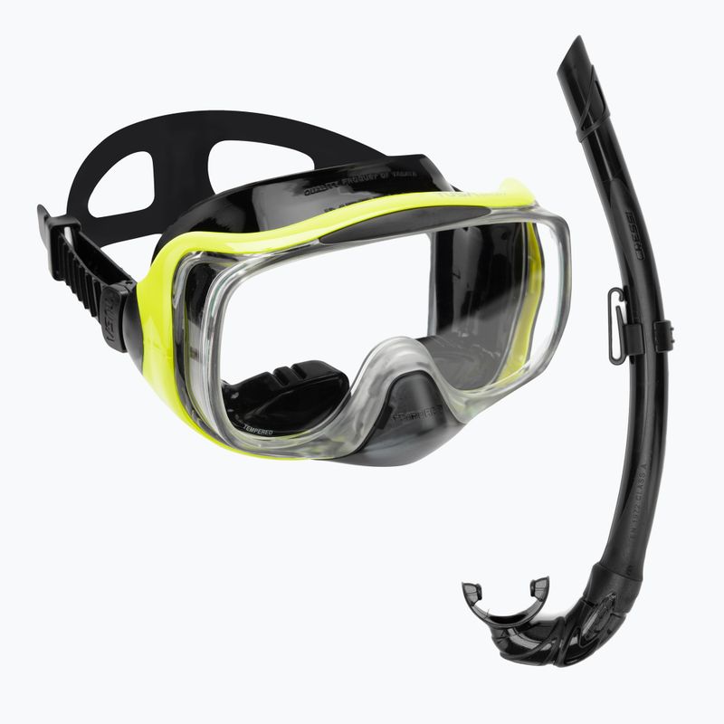 TUSA Imprex 3D diving set black/yellow UC-3325P