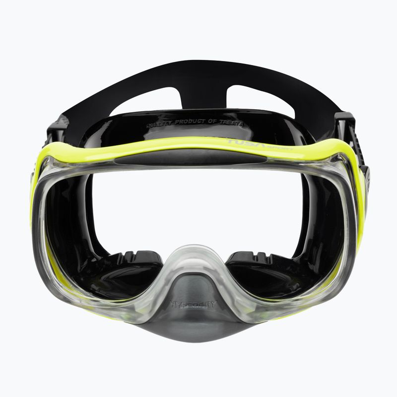 TUSA Imprex 3D diving set black/yellow UC-3325P 3