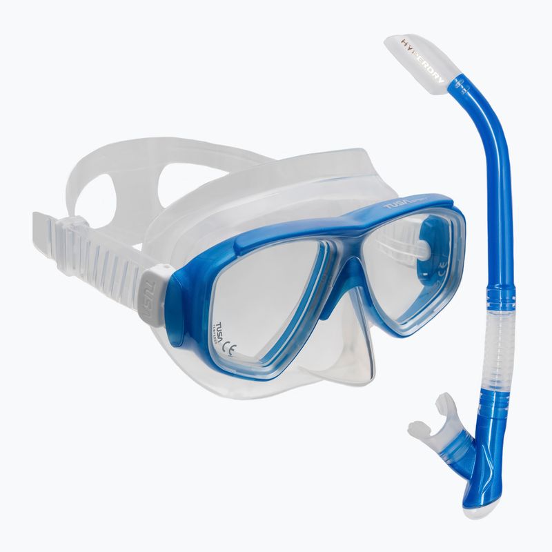 TUSA Splendive diving set blue UC-7519P