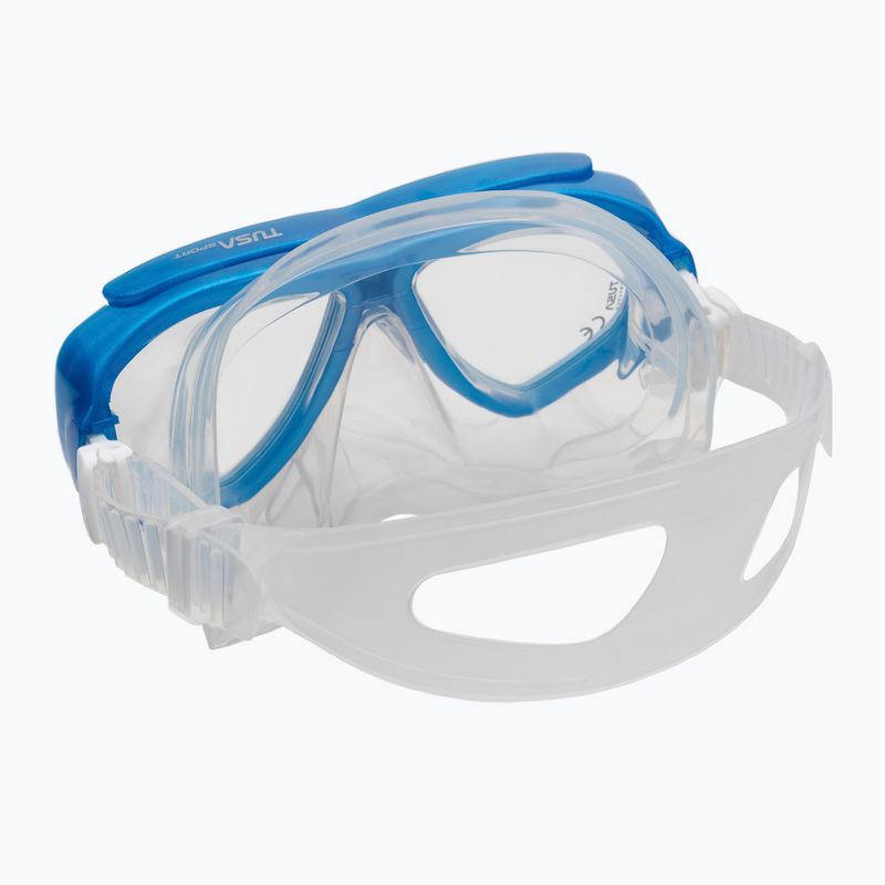 TUSA Splendive diving set blue UC-7519P 4