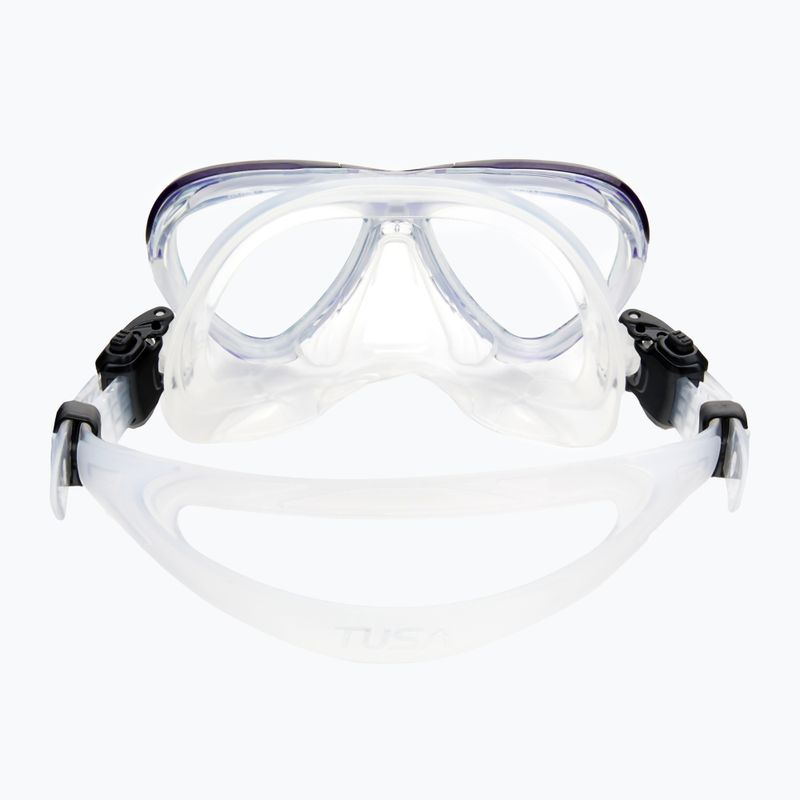 TUSA Intega Diving Mask navy blue and clear 2004 5